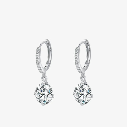 Sparkling Hoop Earrings